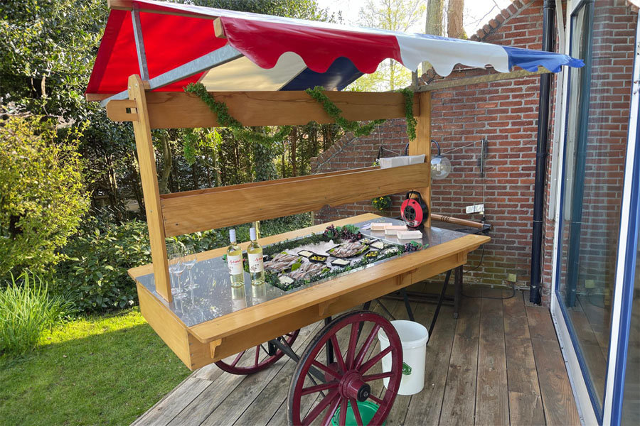 Haringkar te huur in Assen, Groningen en Drenthe voor evenementen en feesten