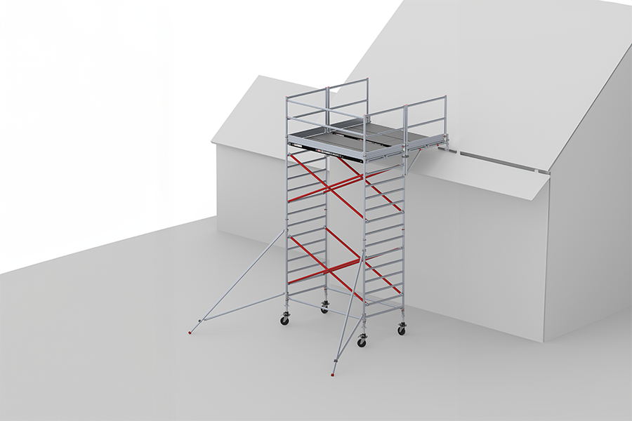 RS Tower 34 dakkapel-uitwijk voor veilig werken aan dakkapellen in Assen, Groningen en Drenthe