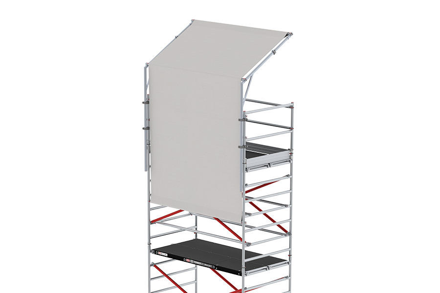 RS Tower 34 doorwerkkap voor veilig en beschut werken in Assen, Groningen en Drenthe