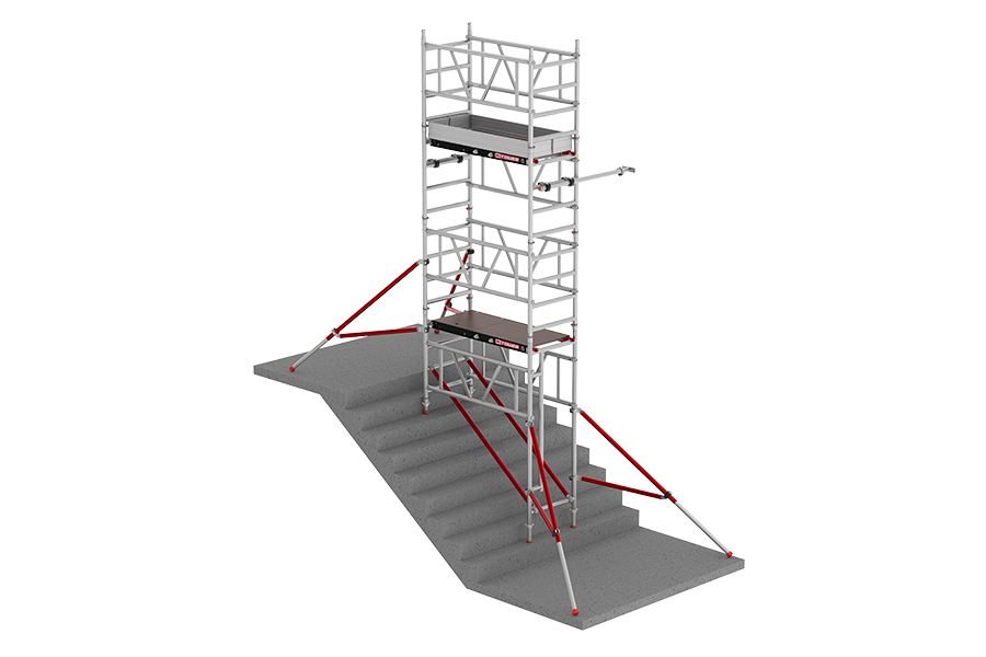Trapgatsteiger voor veilig werken in trapgaten in Assen, Groningen en Drenthe